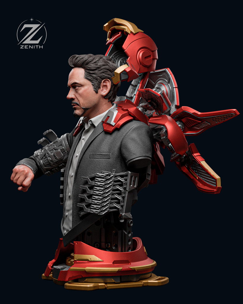 TONY STARK — Iron Man | Marvel | 1:4 Scale Centrepiece Bust