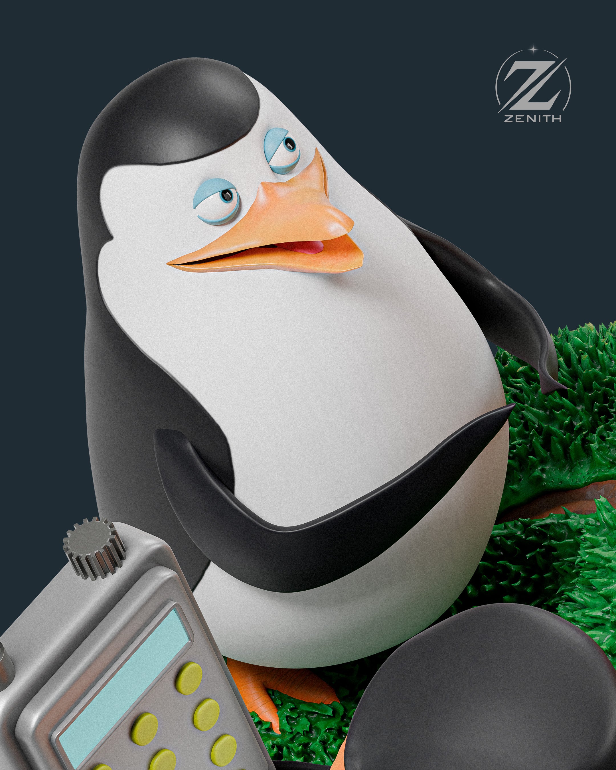 PENGUINS OF MADAGASCAR — Madagascar | Diorama Centrepiece