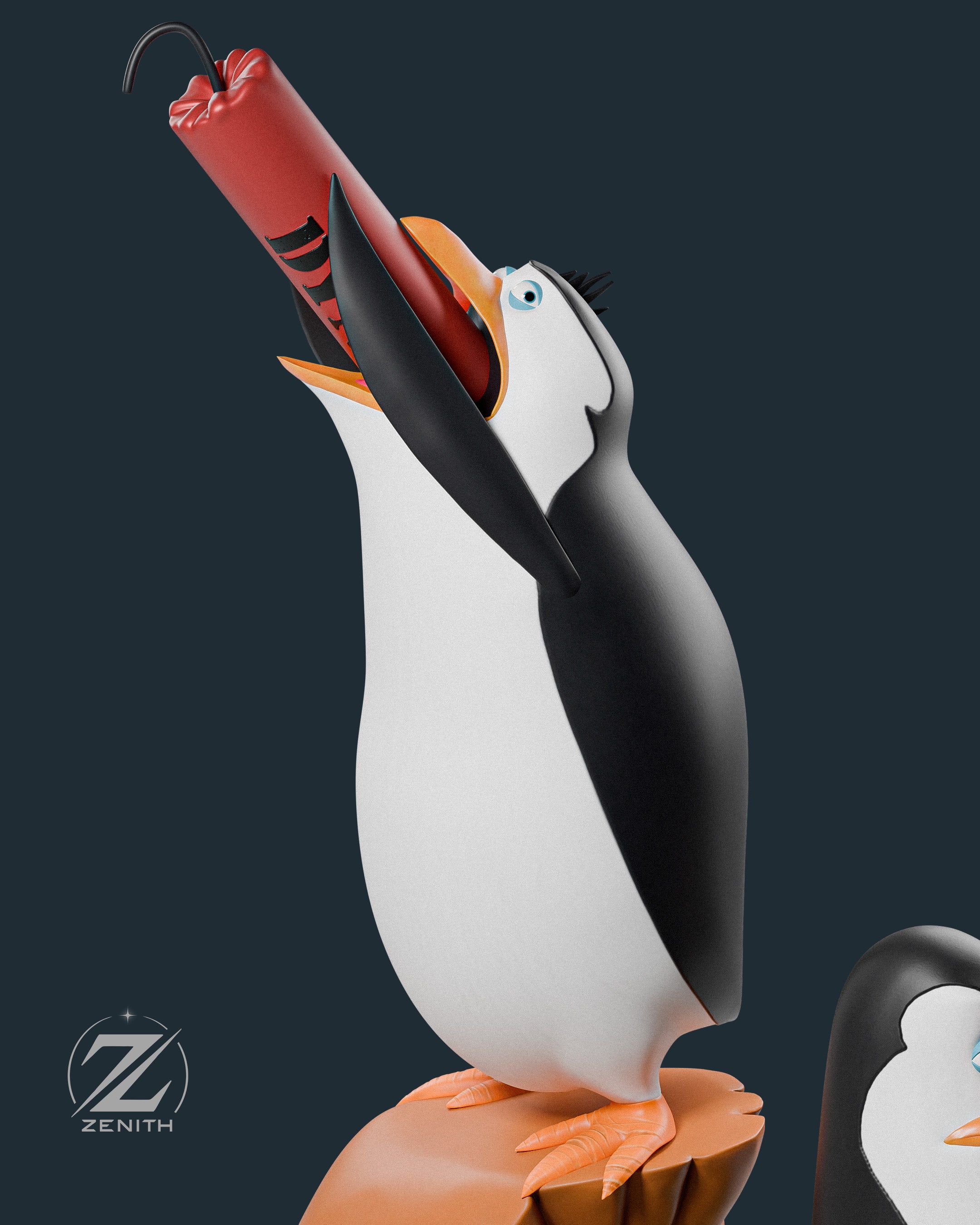 PENGUINS OF MADAGASCAR — Madagascar | Diorama Centrepiece