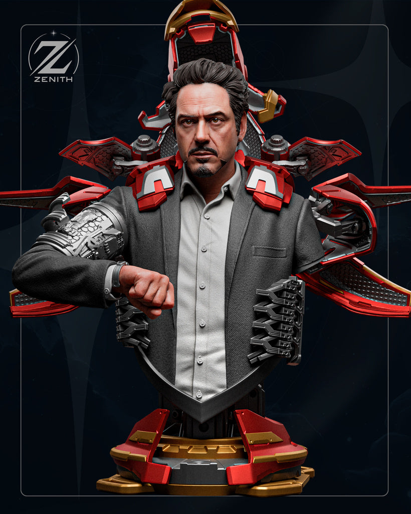 TONY STARK — Iron Man | Marvel | 1:4 Scale Centrepiece Bust