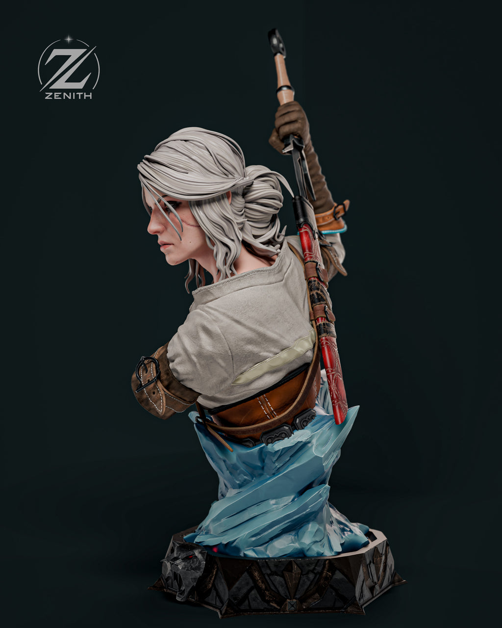 CIRI — The Witcher | 1:4 Scale Bust Centrepiece