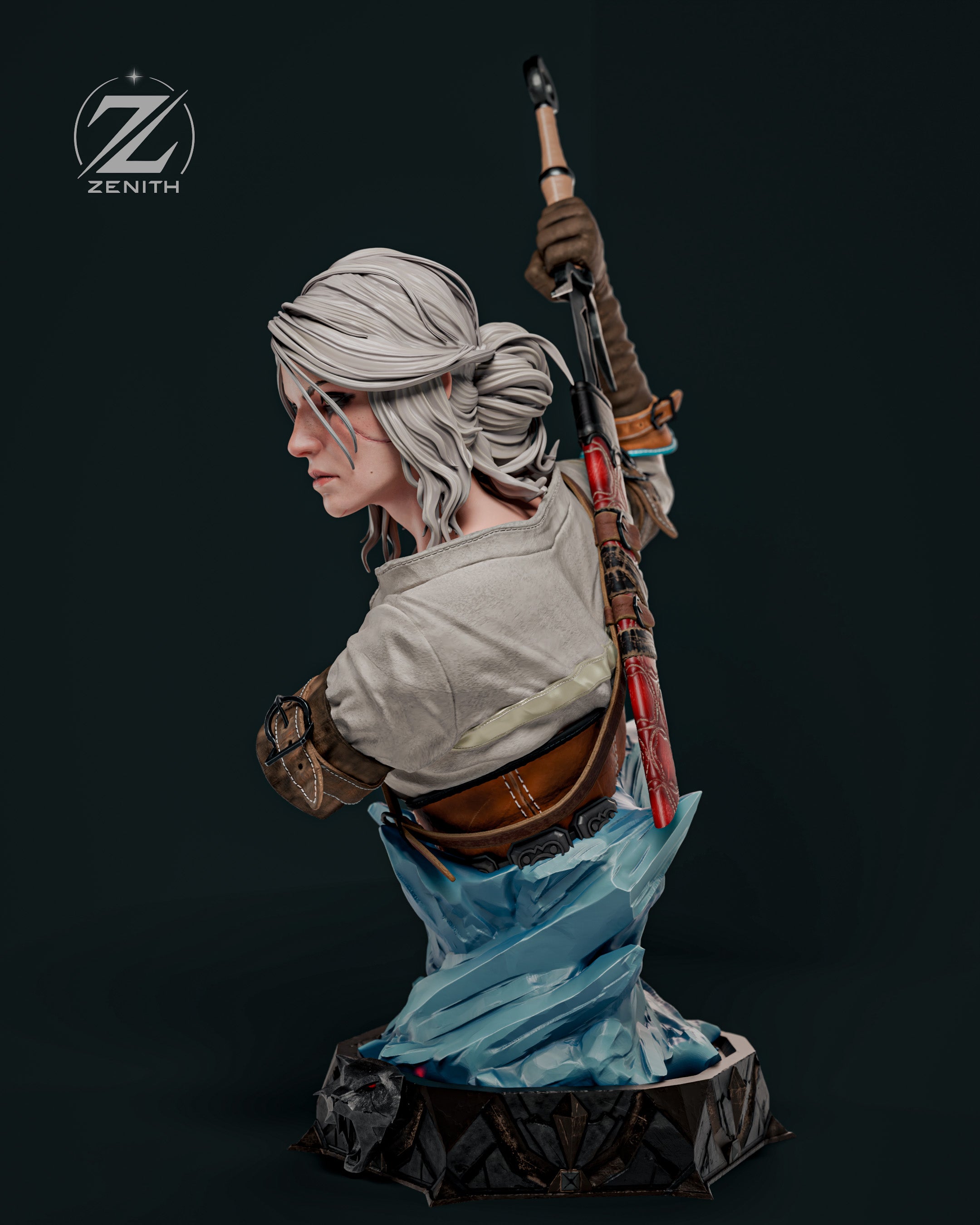 CIRI — The Witcher | 1:4 Scale Bust Centrepiece