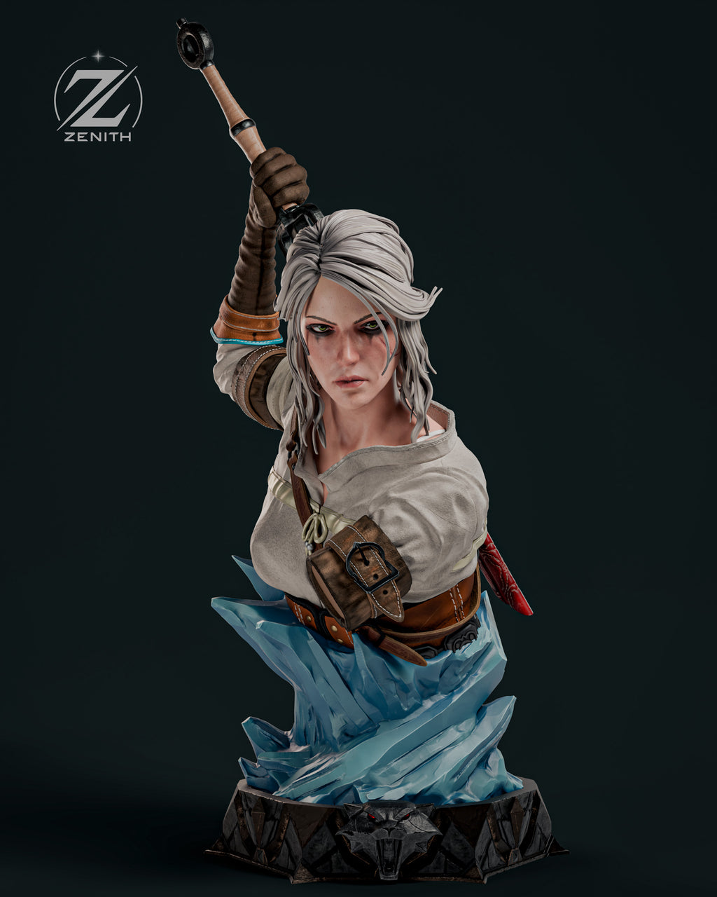 CIRI — The Witcher | 1:4 Scale Bust Centrepiece