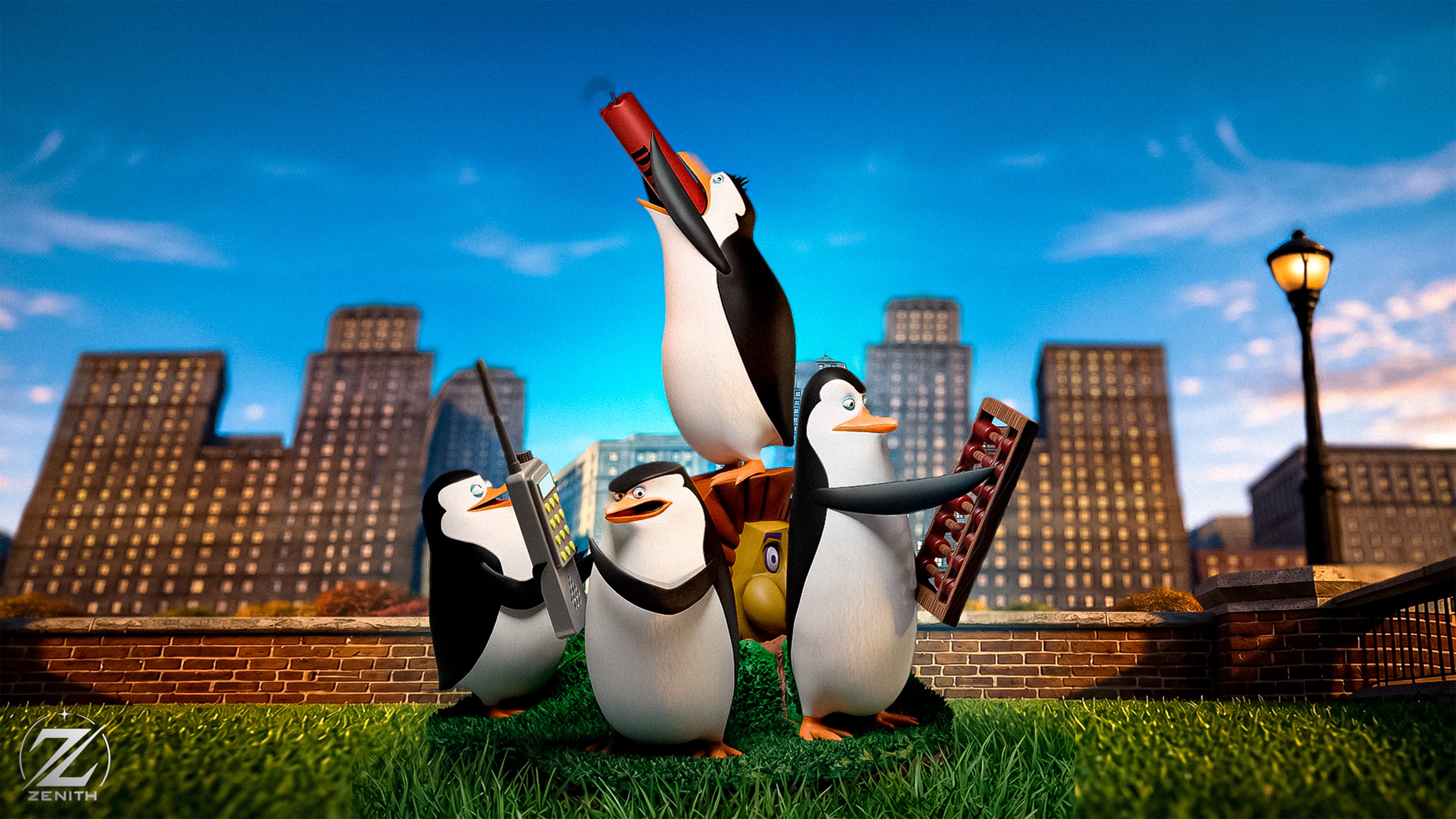 PENGUINS OF MADAGASCAR — Madagascar | Diorama Centrepiece